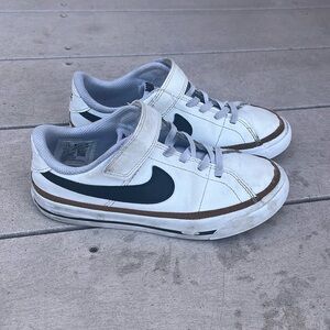 Kids size 12 Nike court shoes